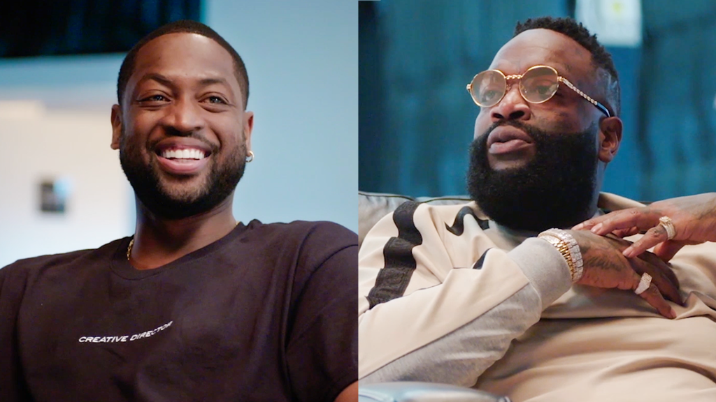 Dwyane Wade And Rick Ross Have A One On One Conversation