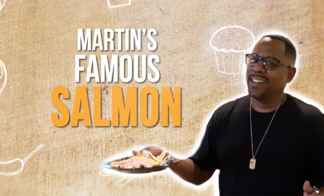Martin Lawrence Makes His Famous Salmon