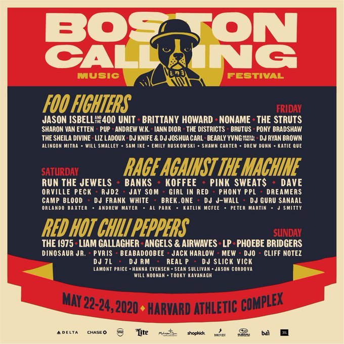 The Boston Calling Festival Lineup Announced