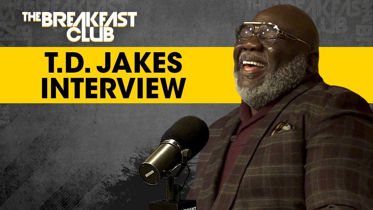 Bishop T.D. Jakes Appears On The Breakfast Club