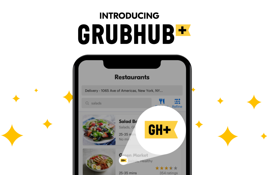 GrubHub Introduces GrubHub+ Subscription Service