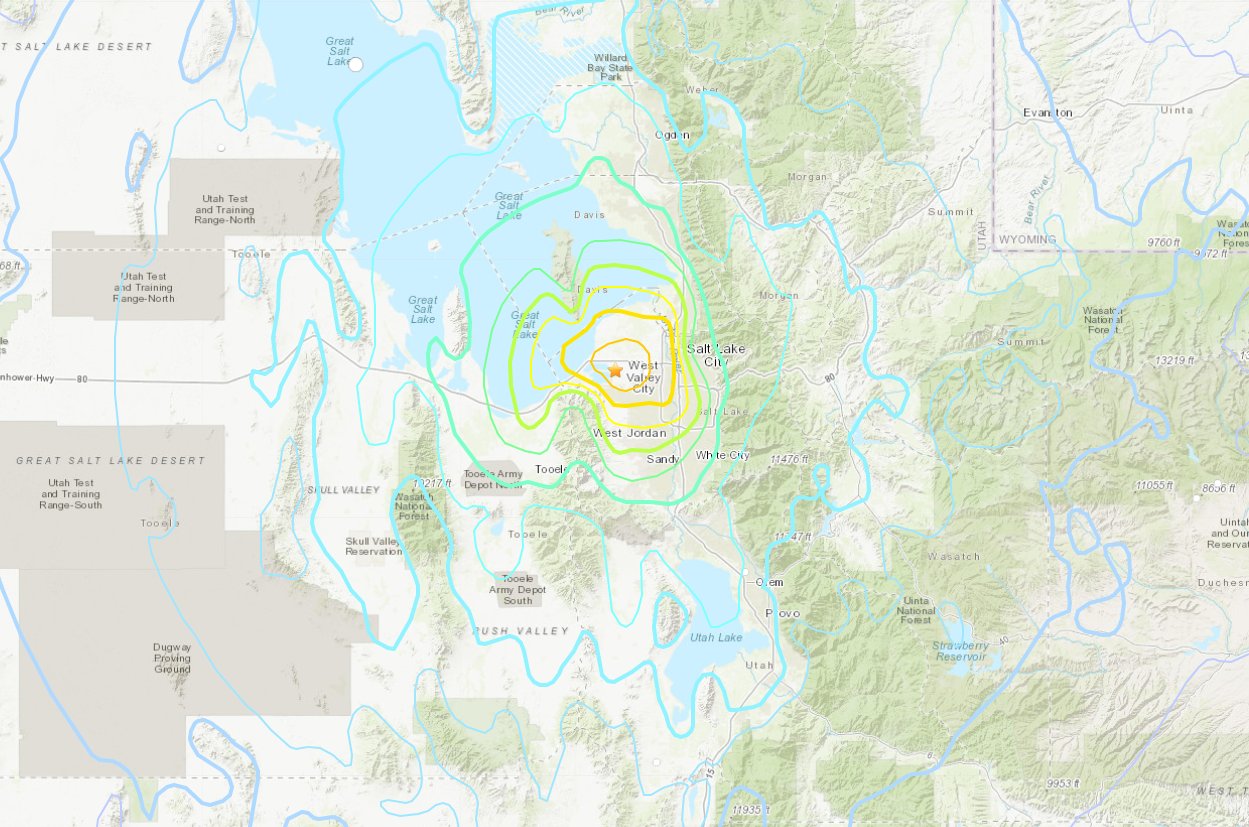 A 5.7 Earthquake Hits Utah