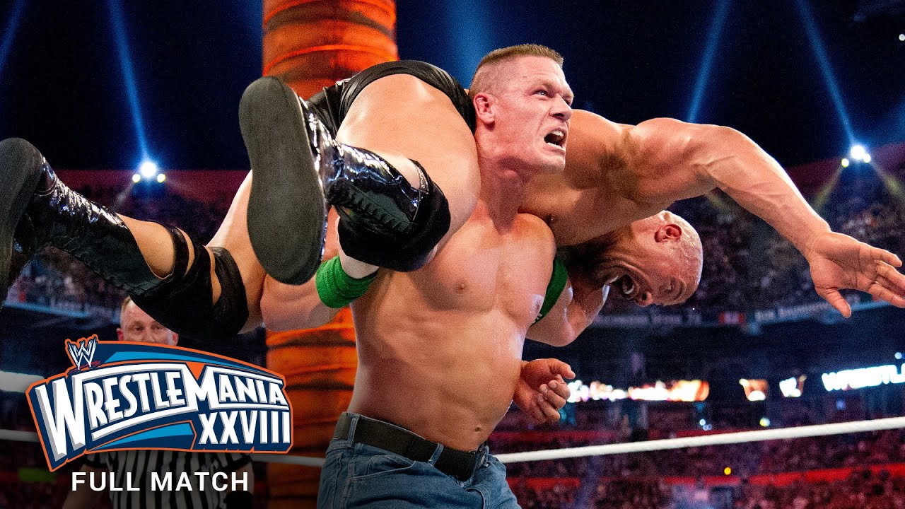 WWE FLASHBACK: John Cena vs The Rock At WrestleMania XXVIII