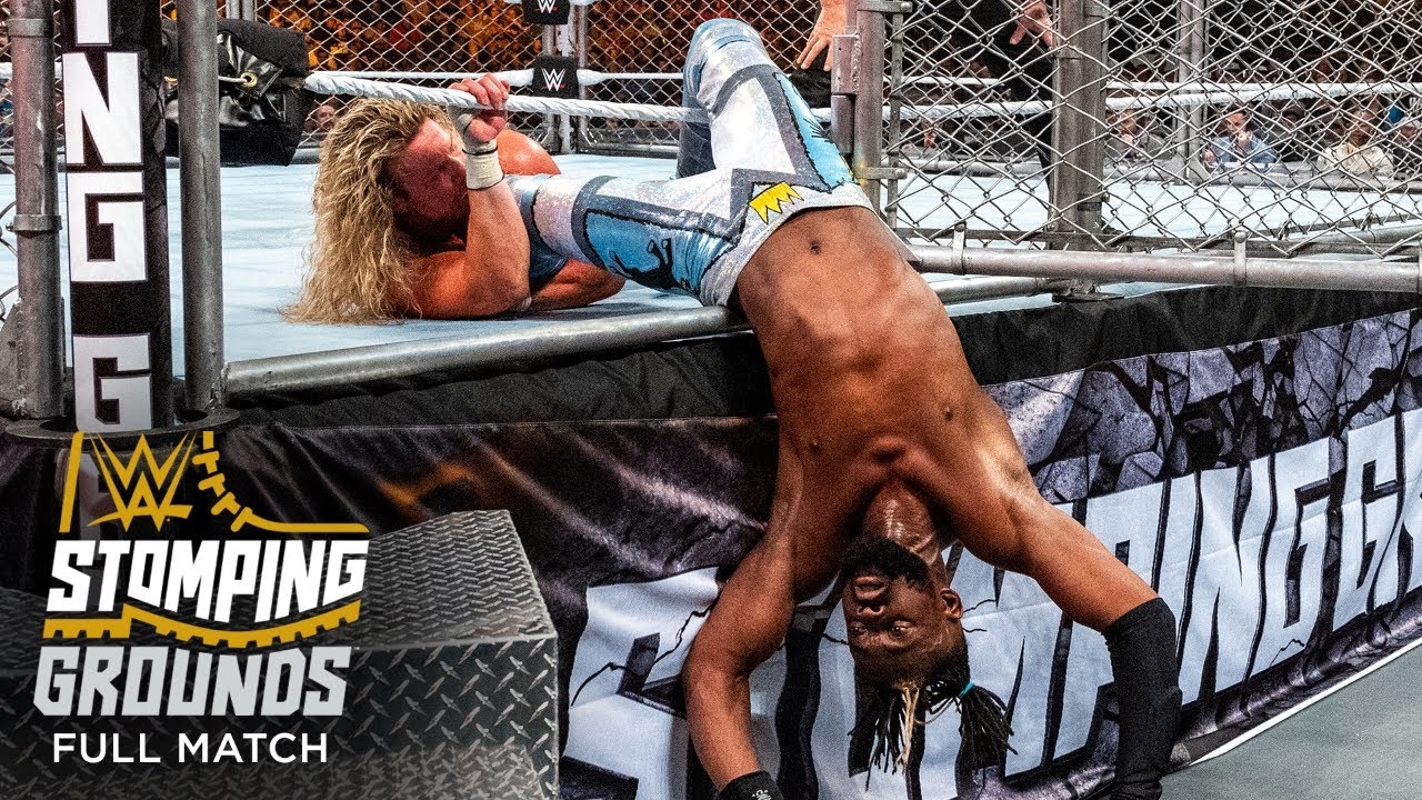 WWE Flashback: Kofi Kingston vs. Dolph Ziggler – WWE Title Steel Cage Match At Stomping Grounds