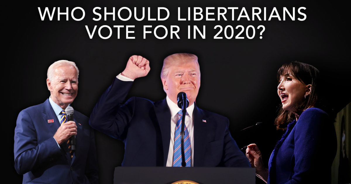 Should Libertarians Vote for Biden, Jorgensen, or Trump?