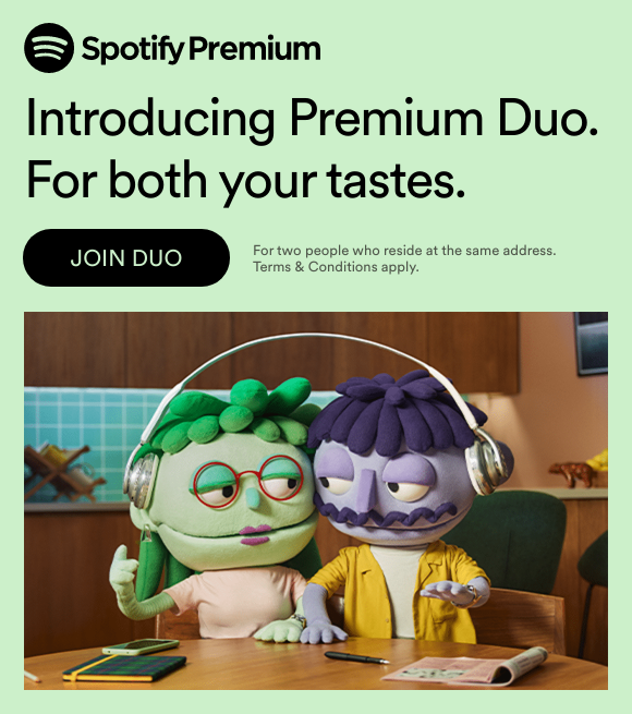 Spotify Introduces Premium Duo