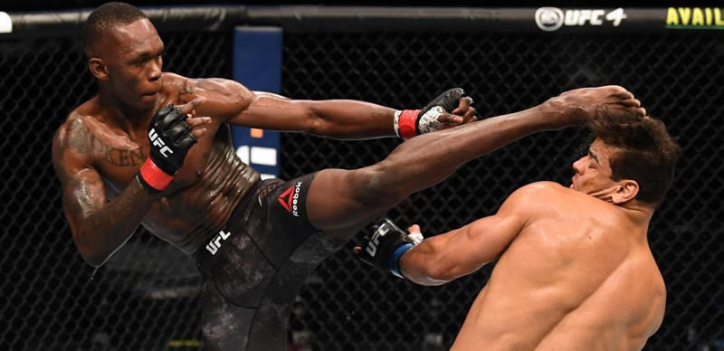 Adesanya Beats Costa By KO At UFC 253