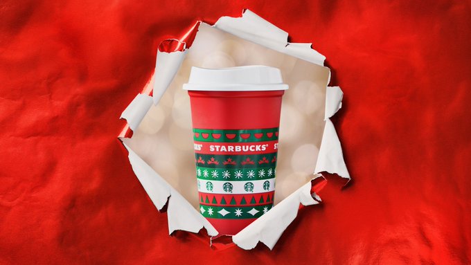 Starbucks Reveal 2020 Holiday Drink Menu