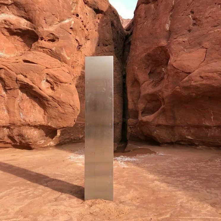 A Strange Metal Monolith Discovered In Utah