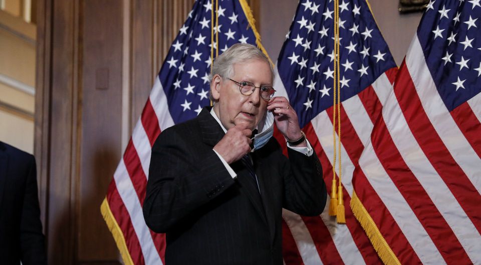 Mitch McConnell Blocks Attempt To Increase Stimulus Payments To $2,000