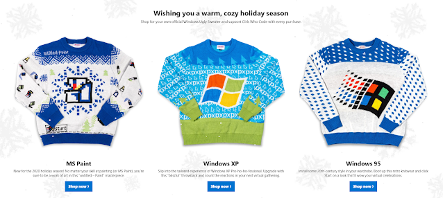 Microsoft Reveals The Most Beautiful Ugly Sweaters