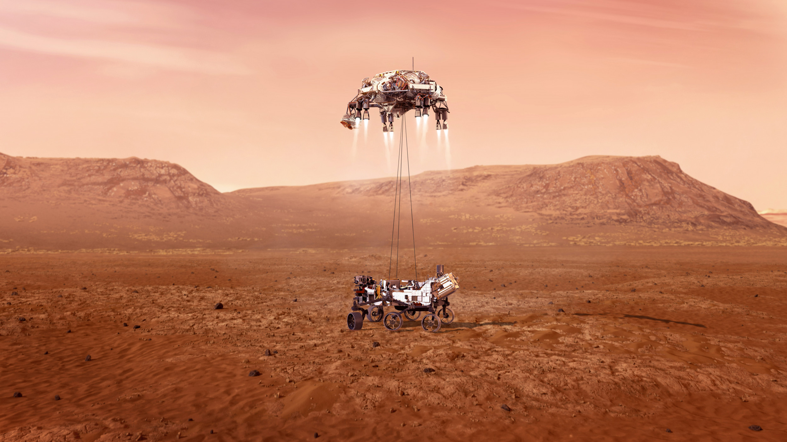 NASA Lands A Rover On Mars