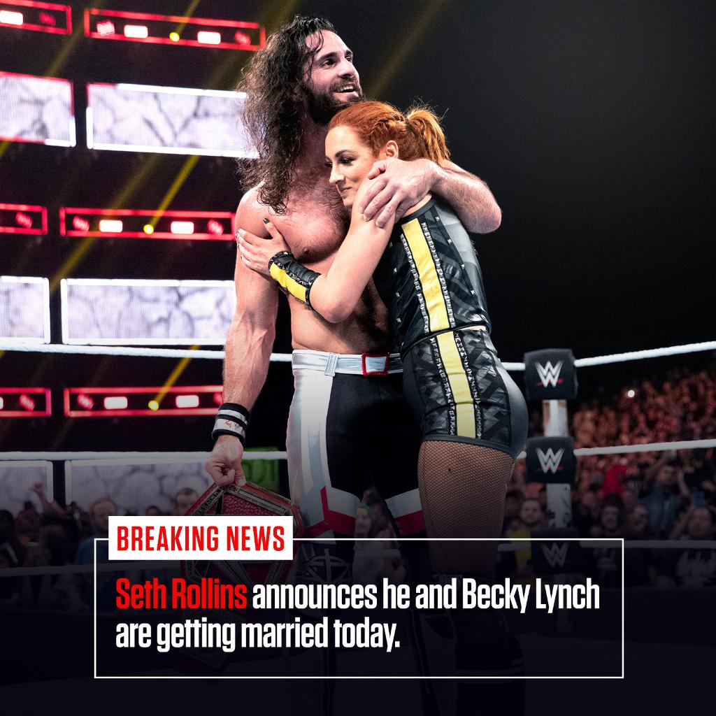 Seth Rollins And Becky Lynch Are Getting Married