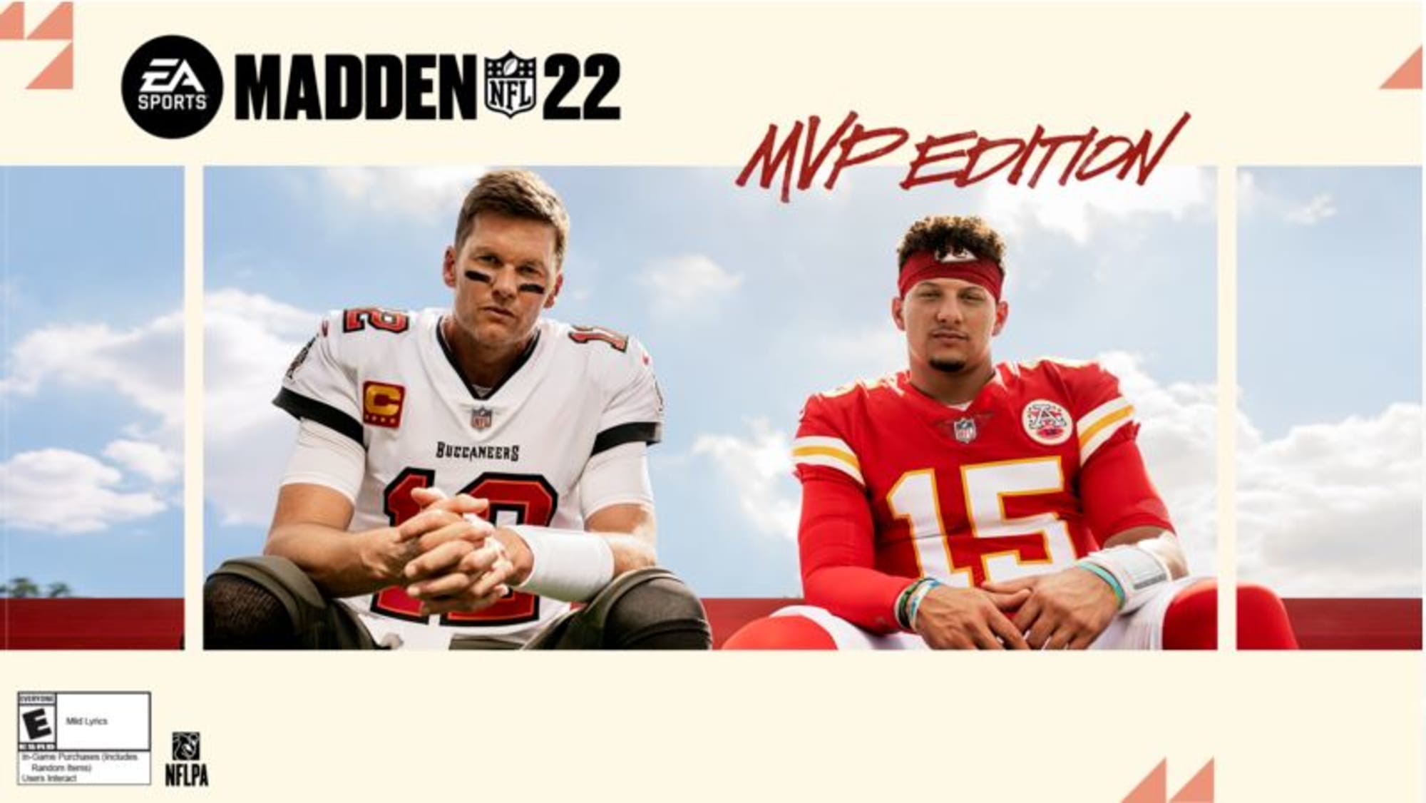 Tom Brady And Patrick Mahomes On The Cover Of Madden 22
