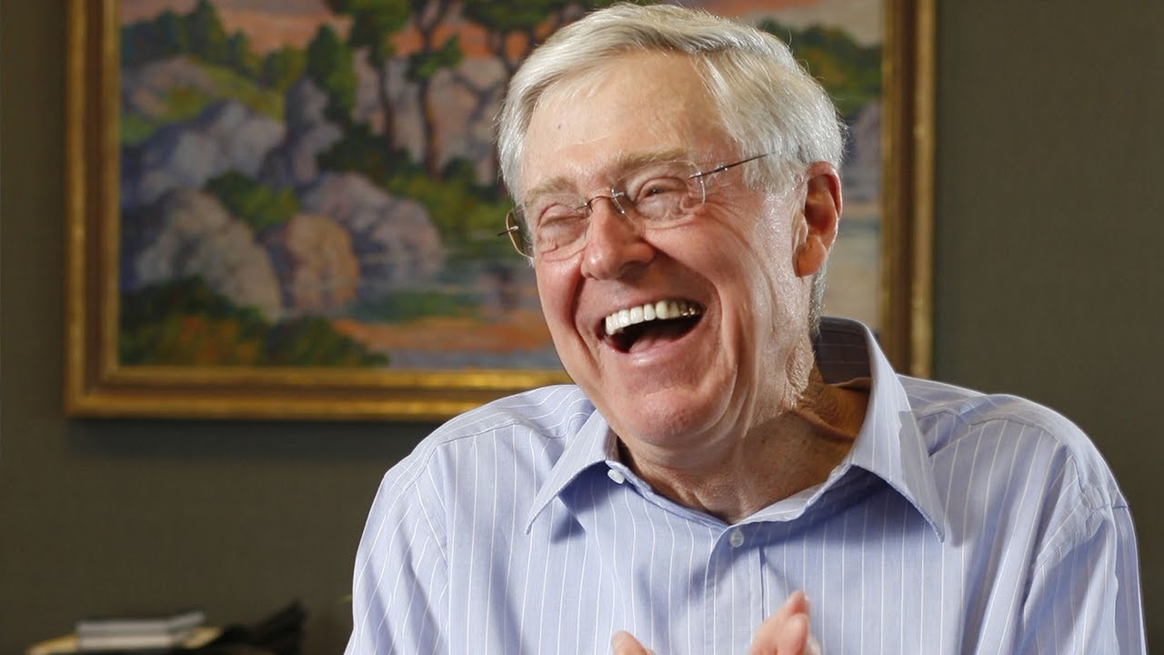 Charles Koch Says Weed Should Be Legal