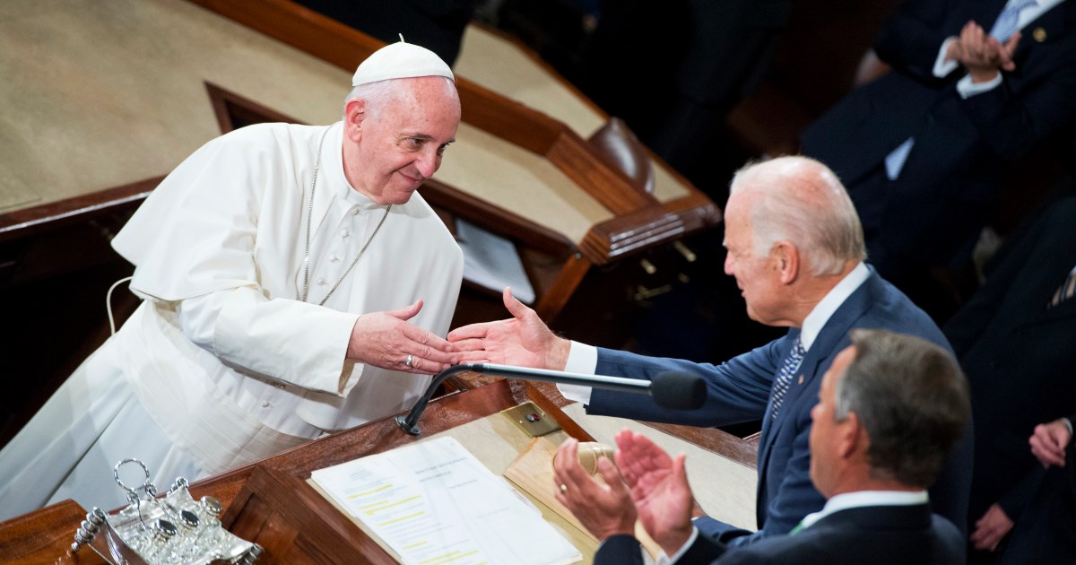 Joe Biden Will Meet Meet With The Pope