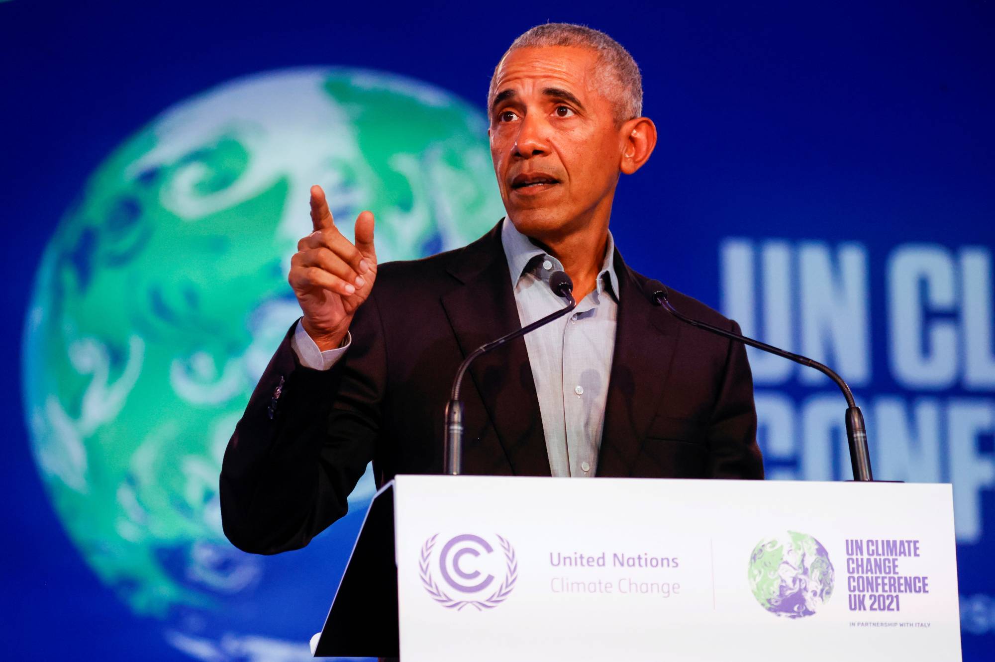 Barack Obama Speaks At COP26