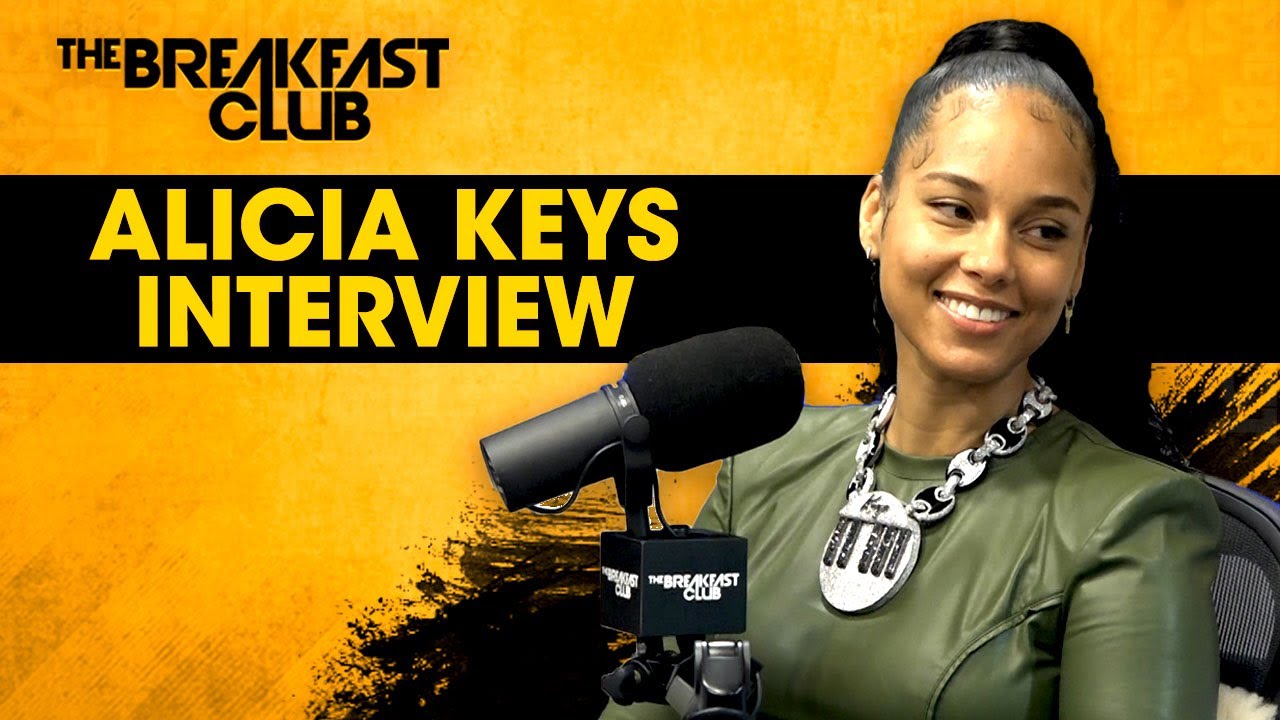 Alicia Keys Appears On The Breakfast Club