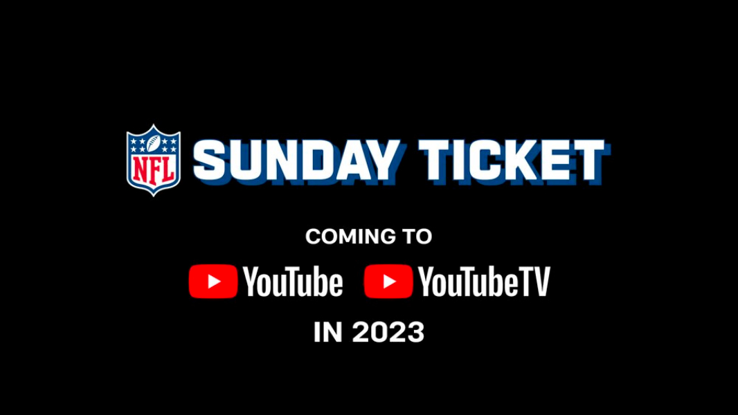 YouTube Reveals NFL Sunday Ticket Prices