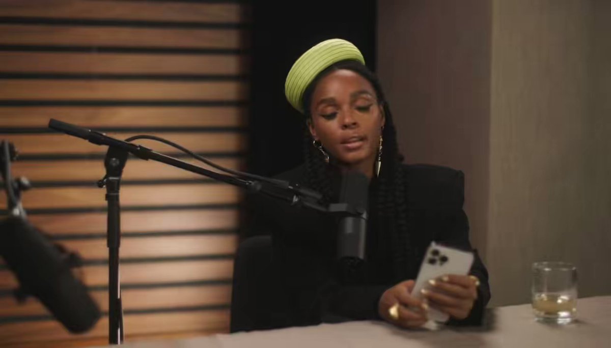 Janelle Monae Appears On Angie Martinaz Podcast