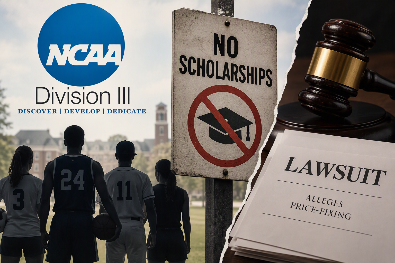 Division III Says No Scholarships Is a Principle. A New Lawsuit Calls It Price-Fixing.